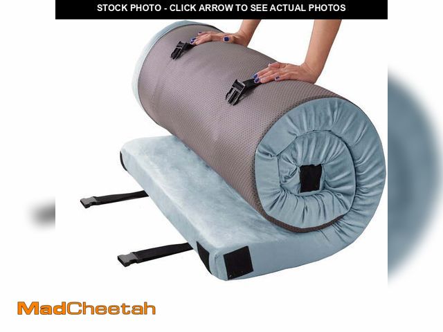 Lot 74-14289071 - Invoker 3 Inch Memory Foam Camping Mattress Pad, CertiPUR-US Sleeping Mat Portable Roll Up Mattress ...