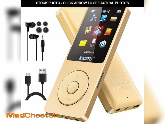 Lot 74-14213148 - RUIZU 64GB MP3 Player with Bluetooth 5.3, Portable Music Player for Sports Running, FM Radio, Voice ...