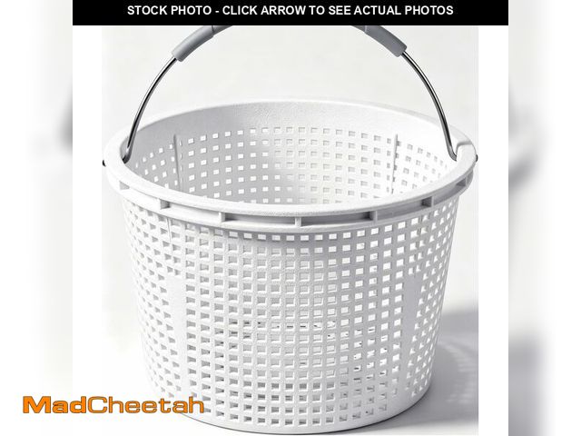 Lot 74-14147601 - Fuosuc SPX1070E Pool Skimmer Basket for Inground Pool,8 Inch Pool Skimmer Basket for Hayward Skimmer...