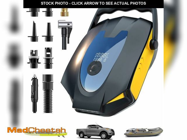 Lot 74-12708645 - 50PSI Electric Paddle Board Pump, Dual Motor SUP Air Pump for Inflation and Deflation,Multifunctiona...