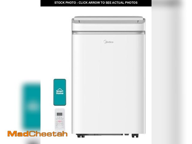 Lot 74-12164725 - Midea MAP10HS1XWT-a Air Conditioner, 14,000 BTU, Grey - UNUSED