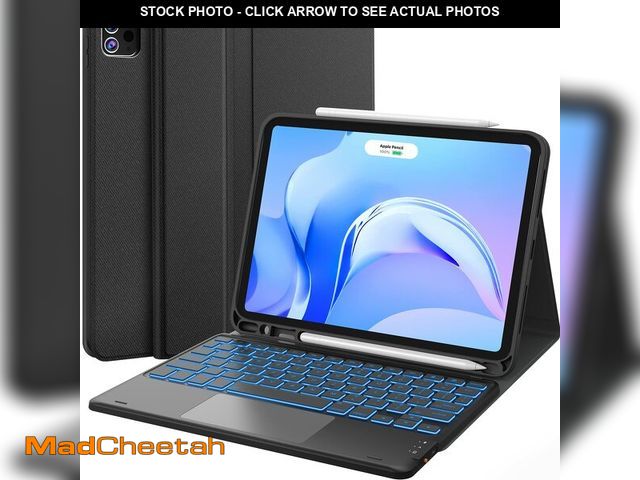 Lot 74-13623212 - CHESONA for iPad Air 11 Inch (M4 2026/M3 2025/M2 2024)&amp; iPad Pro 11 Inch(1-4 Gen) Case with Keyb...