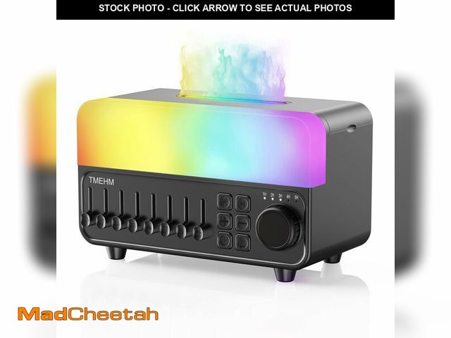 Lot 74-13575440 - TMEHM 2026 4-in-1 Aroma Essential Oil Diffuser with Bluetooth Speaker Function, Humidifier, 12 Color...