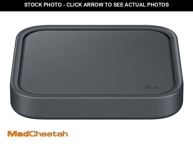 Lot 74-12528623 - Samsung 15W Wireless Charger Pad â Fast, Compact, USB-C, Grey (2022, US Version) - UNUSED