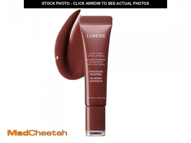 Lot 74-12309106 - LANEIGE Glaze Craze Tinted Lip Serum, Chocolate Frosting: Hydrating Lip Serum for Glossy, Nourished ...