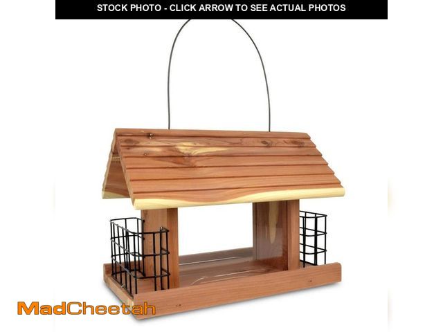 Lot 74-14258453 - Pennington Cedar Grand Snack Shack Bird Feeder - UNUSED