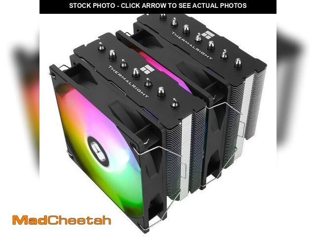 Lot 74-12717829 - Thermalright PS120SE ARGB CPU Air Cooler, 7 Heat Pipes CPU Cooler,Dual 120mm TL-C12B-S V2 PWM Fan, A...