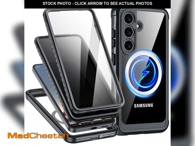 Lot 74-12421991 - ANTSHARE for Samsung Galaxy S25, with Built-in Anti Peep&amp;HD Screen Protector [Military Grade Pro...