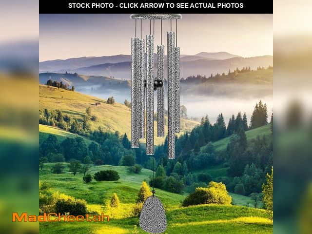 Lot 74-14059542 - FSVGYY Wind-Chimes-Outdoor-Deep-Tone, Large Soothing Melodic Tones Windchimes, Wind Chimes for Outsi...