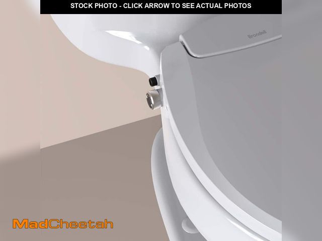 Lot 74-12551821 - Swash Ecoseat Non-Electric Bidet Seat for Elongated Toilet in White - UNUSED