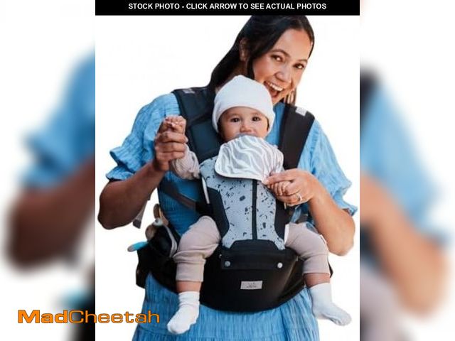Lot 74-12323729 - Baby Carrier, MOMTORY Safety-Certified 6-in-1 Baby Carrier Newborn to Toddler, Adjustable Detachable...