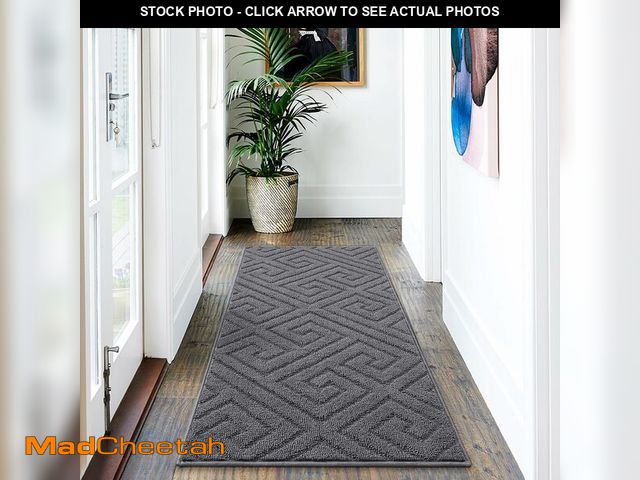 Lot 74-14144684 - AROGAN Washable Hallway Runner Rug, 2Ãâ5 Feet, Large Indoor Entrance Runner Rug Muddy Door Mat, N...