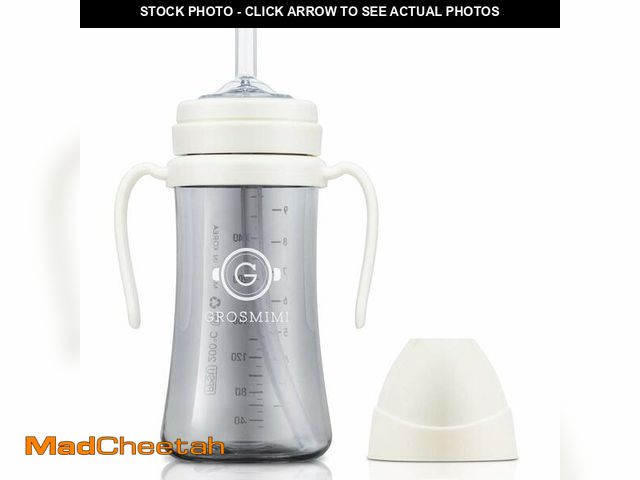 Lot 74-14209259 - GROSMIMI Spill Proof no Spill Magic Sippy Cup with Straw with Handle for Baby and Toddlers, Customiz...