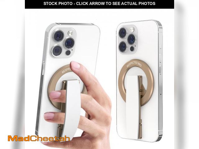 Lot 74-12051846 - RESPECTED BRO Magnetic-Phone-Grip-Stand, Magnetic Phone Ring Holder Kickstand with Silicone Finger S...