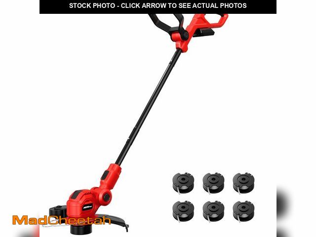Lot 74-14060227 - HEINPRO Cordless String Trimmer Compatible with Milwaukee M18 Battery, 12" Electric Weed Wacker, Aut...