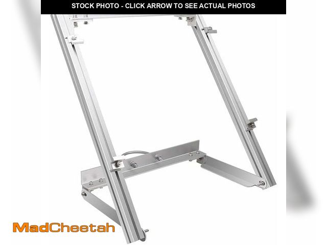 Lot 74-13733966 - Renogy Solar Panel Side of Pole Mount for 50W/100W Solar Panel (Mount only) for Flat Surface Off-Gri...