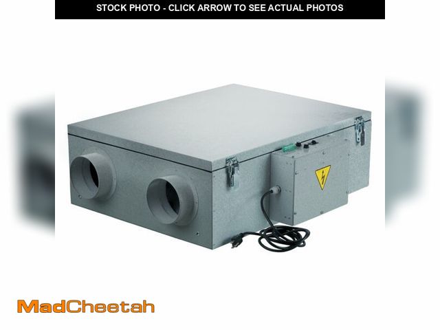 Lot 74-13673773 - VENTS-US Frigate ERV 120 EC - Whole House Energy Recovery Ventilation Fan with EC Motor - Up to 165 ...