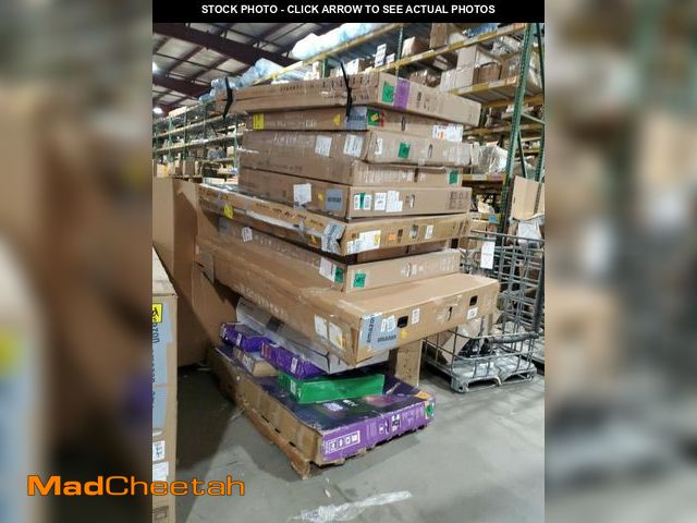 Lot 74-12087973 - 1 Pallet of 12 Damaged / Cracked TVs TS 78323 - MUST BE PICKED UP IN 7 DAYS !!!! - UNUSED