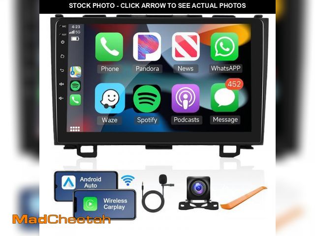 Lot 74-12303278 - Android Car Stereo for Honda CRV 2007-2011 with Wireless Carplay/Android Auto with WiFi GPS Navigati...