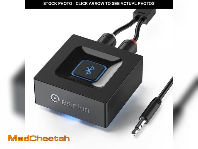 Lot 74-14147027 - Esinkin Wireless Audio Receiver for Music Streaming Sound System Works with Smart Phones, Tablets an...