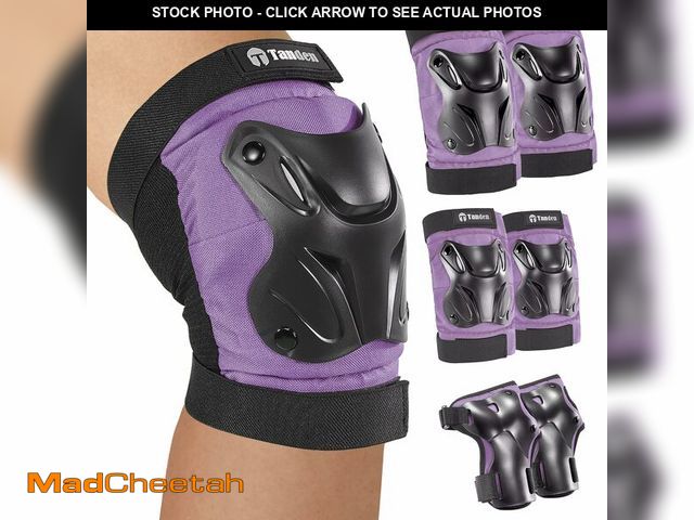 Lot 74-14302795 - Tanden Skating Protective Gear Adult Knee and Elbow Pads Wrist Guards for Roller Skating Skateboardi...