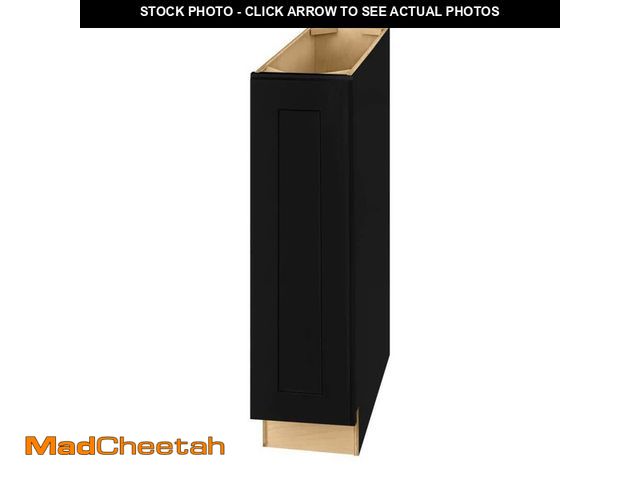 Lot 74-13738514 - Hampton Bay Avondale 9 in. W x 24 in. D x 34.5 in. H Ready to Assemble Plywood Shaker Base Kitchen C...