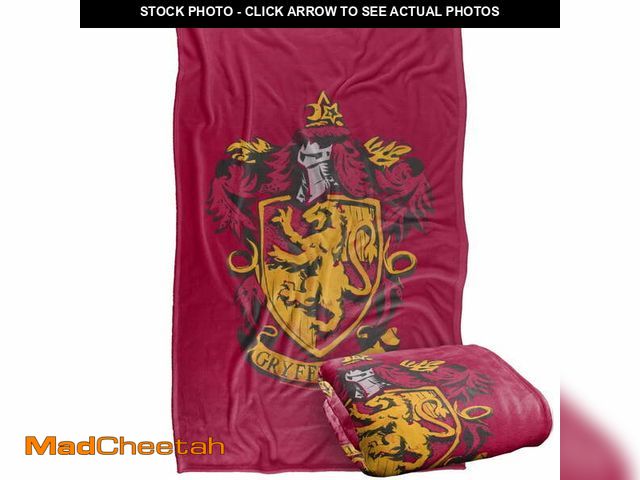 Lot 74-12788073 - Harry Potter Drawn Gryffindor  Silky Touch Super Soft Throw Blanket 36' x 58' - UNUSED