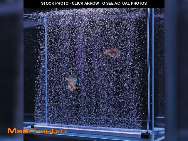 Lot 74-13715883 - hygger Aquarium Bubble Strip, Nano Air Bubble Curtain Wall Aquarium, Quiet High Dissolved Oxygen Dif...