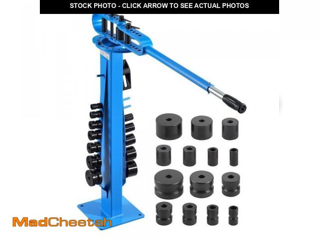 Lot 74-12409601 - (MISSING HARDWARE) SKYSHALO Heavy-Duty Manual Bending Machine with 14-Dies, 200ÃÂ° Tool for Copper,...