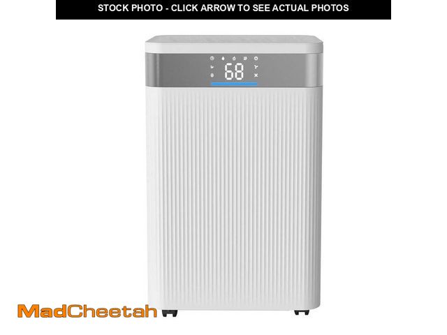 Lot 74-12592887 - SVOPES 35 pt. Dehumidifier, 2500 sq. ft. Bucketless Residential Dehumidifier in White with Drain Hos...