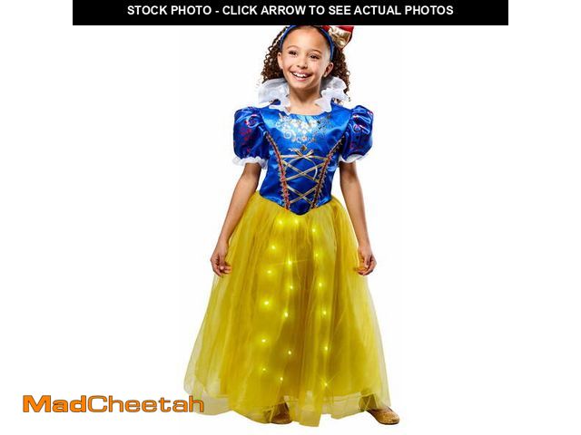 Lot 74-12887014 - (MISSING HEAD BAND) Light-up Fairy Tale Halloween Costume for Children, Girls' Size XS (4/5), by Way...