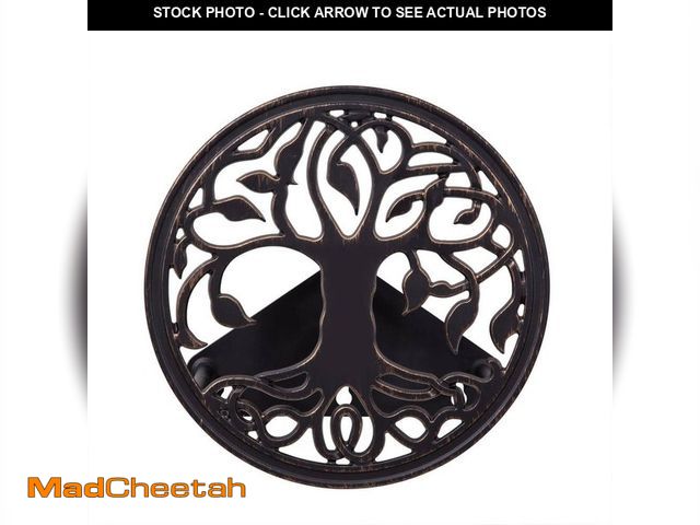 Lot 74-13048609 - LIBERTY GARDEN 125 ft. Black Aluminum Durable Wall Mounted Garden Hose Reel - UNUSED