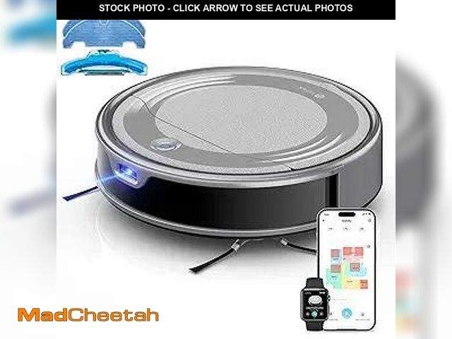 Lot 74-13584029 - Lefant M310 Ultra Robot Vacuum and Mop, 6000Pa Suction-Slim Robotic Cleaner with ToF LiDAR Navigatio...