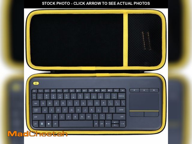 Lot 74-14428518 - Lebakort Hard Carry Case Compatible with Logitech K400 Plus Touch with Easy Media Control and Built-...