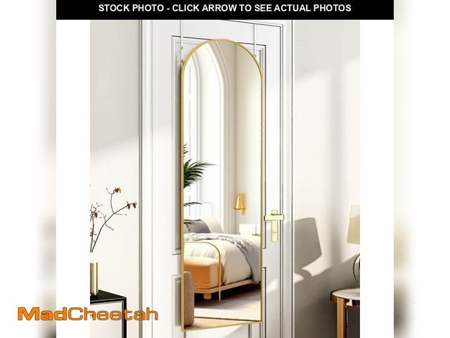 Lot 74-13835995 - ITSRG Full Length Mirror Door Hanging, Door Mirror, Over The Door Mirror Full Length, 50"x16" Bathro...