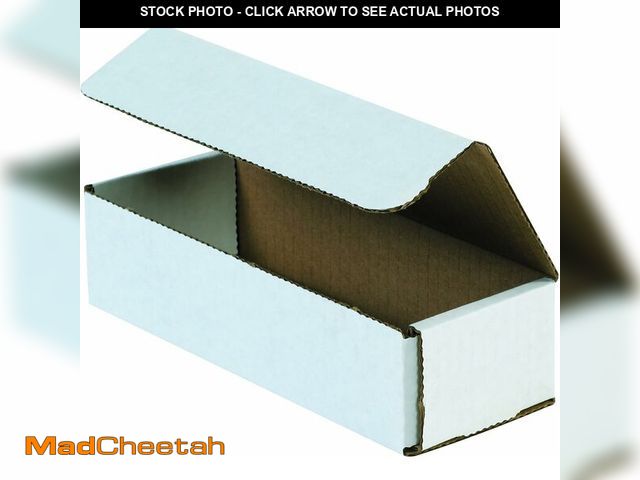 Lot 74-13382159 - AVIDITI White Shipping Boxes 12"L x 4"W x 2"H, 50-Pack - White Box Crush-Proof Mailers for Packaging...