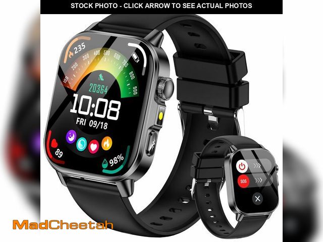 Lot 74-14385196 - Smart Watch for Men Women, Health Fitness Tracker with 24/7 Heart Rate Blood Oxygen Blood Pressure S...