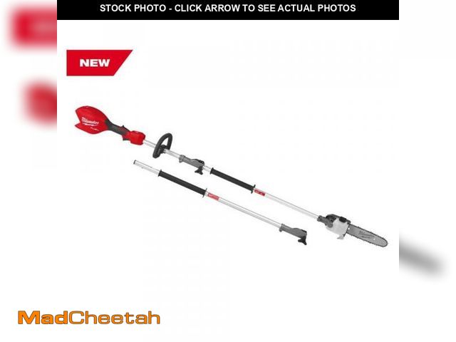 Lot 74-12390830 - Milwaukee M18 FUEL 18V 10 in. Brushless Cordless Battery Powered Pole Saw with QUIK-LOK Attachment C...