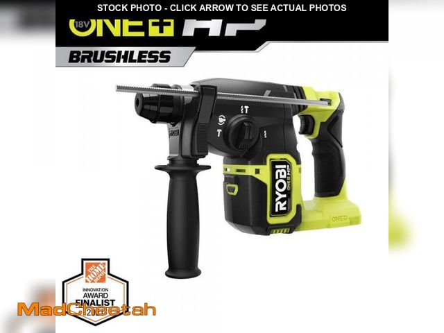Lot 74-12390962 - RYOBI ONE+ HP 18V Brushless Cordless 1 in. SDS-Plus Rotary Hammer Drill (Tool Only) - USED