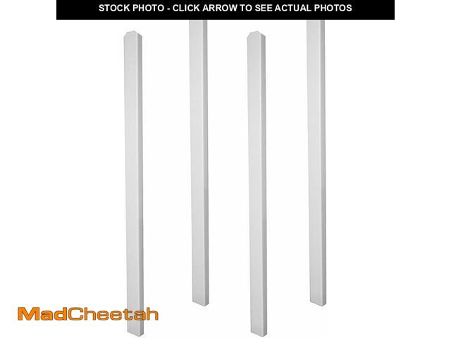 Lot 74-13793746 - 58in H x 3.35in W (4 Posts per Box) Zippity Outdoor Shower Kit Extension Posts, Mount Your Outdoor S...