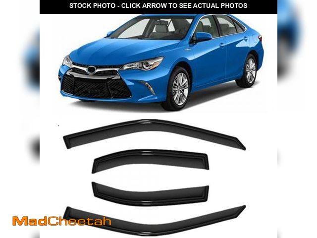 Lot 74-12232195 - Wensdy 4pcs Sun Rain Guards Window Visor Wind Deflector Compatible with 2015-2017 Toyota Camry Sedan...