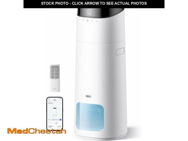 Lot 74-13844483 - DREO 16L Smart Humidifier Large Room 1000 ftÃâÃÂ², 130H Cool Mist Air Humidifiers for Bedroom Pl...