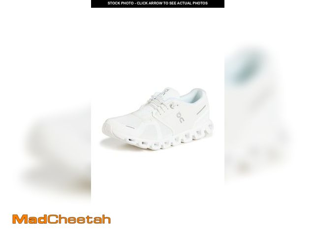 Lot 74-12311124 - On Men's Cloud 5 Sneakers, Undyed White, 8 Medium US - USED