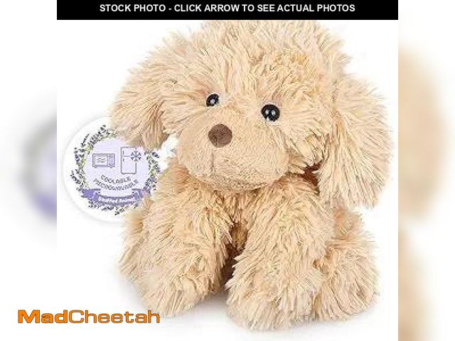 Lot 74-12127435 - SuzziPals Warmable Golden Retriever Plush Toy, Microwavable Stuffed Animal Heating Pads for Period &...