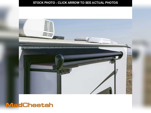 Lot 74-13039839 - Carefree RV Universal Slideout Replacement Fabric 200"-Black - UNUSED