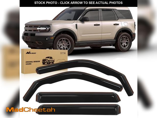 Lot 74-12415095 - Nilight in Channel Rain Guards for Ford Bronco Sport 2021 2022 2023 2024 Original Window Deflectors,...