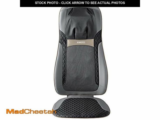 Lot 74-12901957 - Homedics Back Massager with Heat, Shiatsu Elite II Heated Neck and Back Massage Cushion. 3 Different...