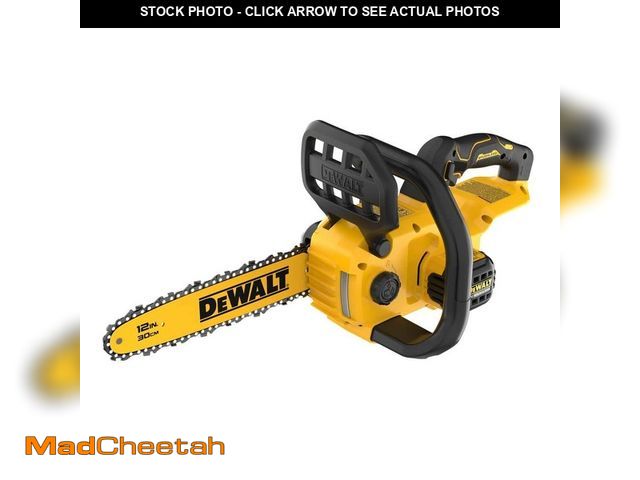 Lot 74-12796954 - DEWALT 20V MAX 12 in. Cordless Battery Powered Chainsaw (Tool Only) - UNUSED