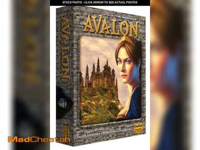 Lot 74-12314017 - The Resistance: Avalon Card Game - Thrilling Social Deduction Board Game - Quick Strategy &amp; Dece...