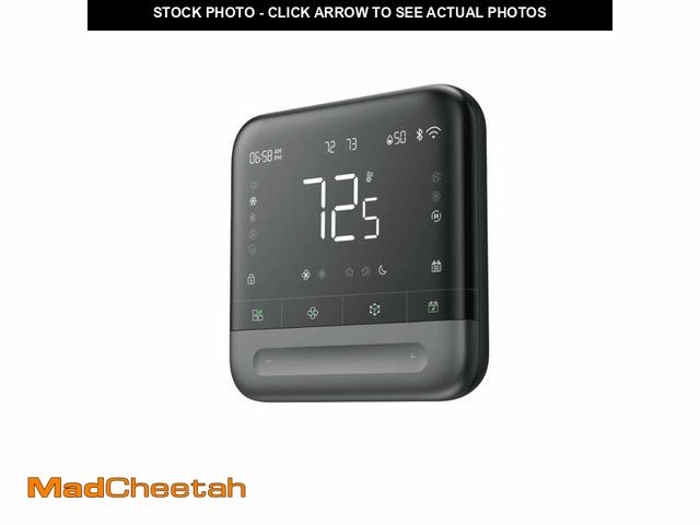 Lot 74-12845637 - (MISSING HARDWARE) Provirtec Smart Thermostat for Home with Room Sensor, 7 Days Programmable, Energy...